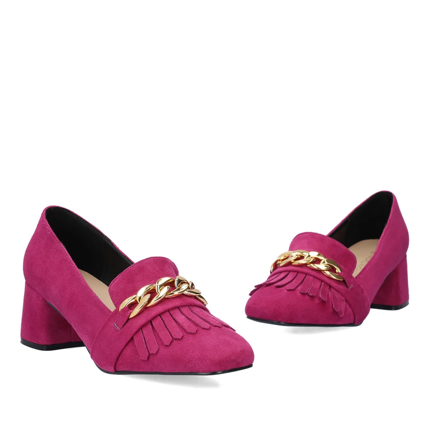 Andres Machado AM5720-39 Μοκασινι Φούξια 6cm φωτογραφία